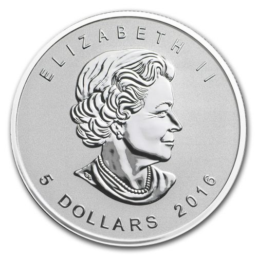 PANDA PRIVY – 2016 1 oz Pure Silver Maple Leaf Reverse Proof SEALED Coin