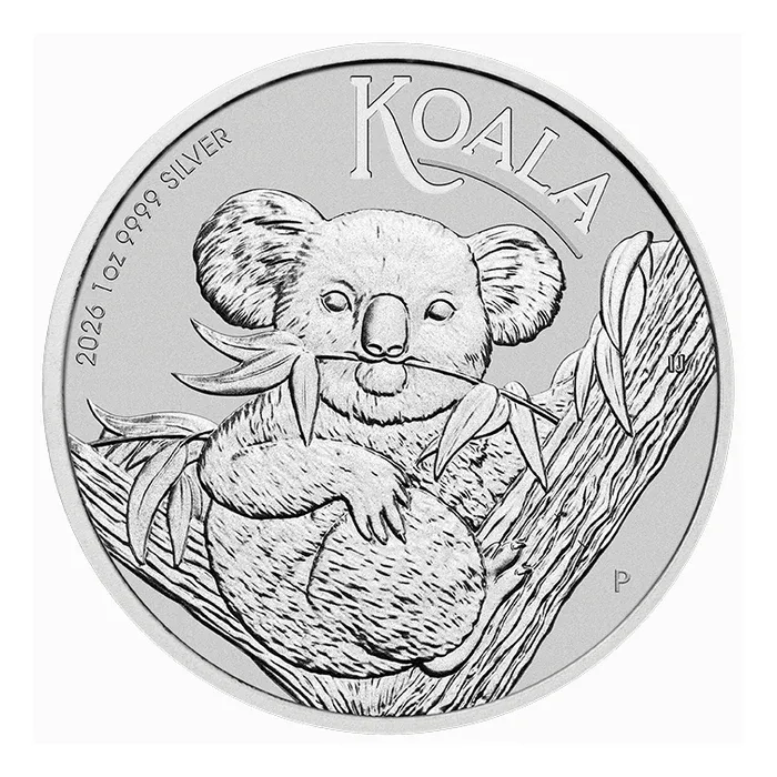 2026 1oz Australia Koala .9999 Silver BU Coin