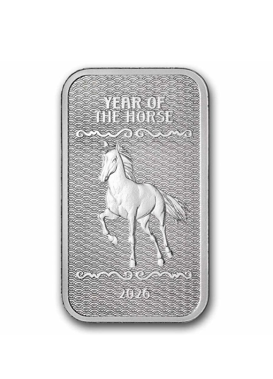 1 oz Silver Bar - 2026 APMEX Year of the Horse (Series 2)
