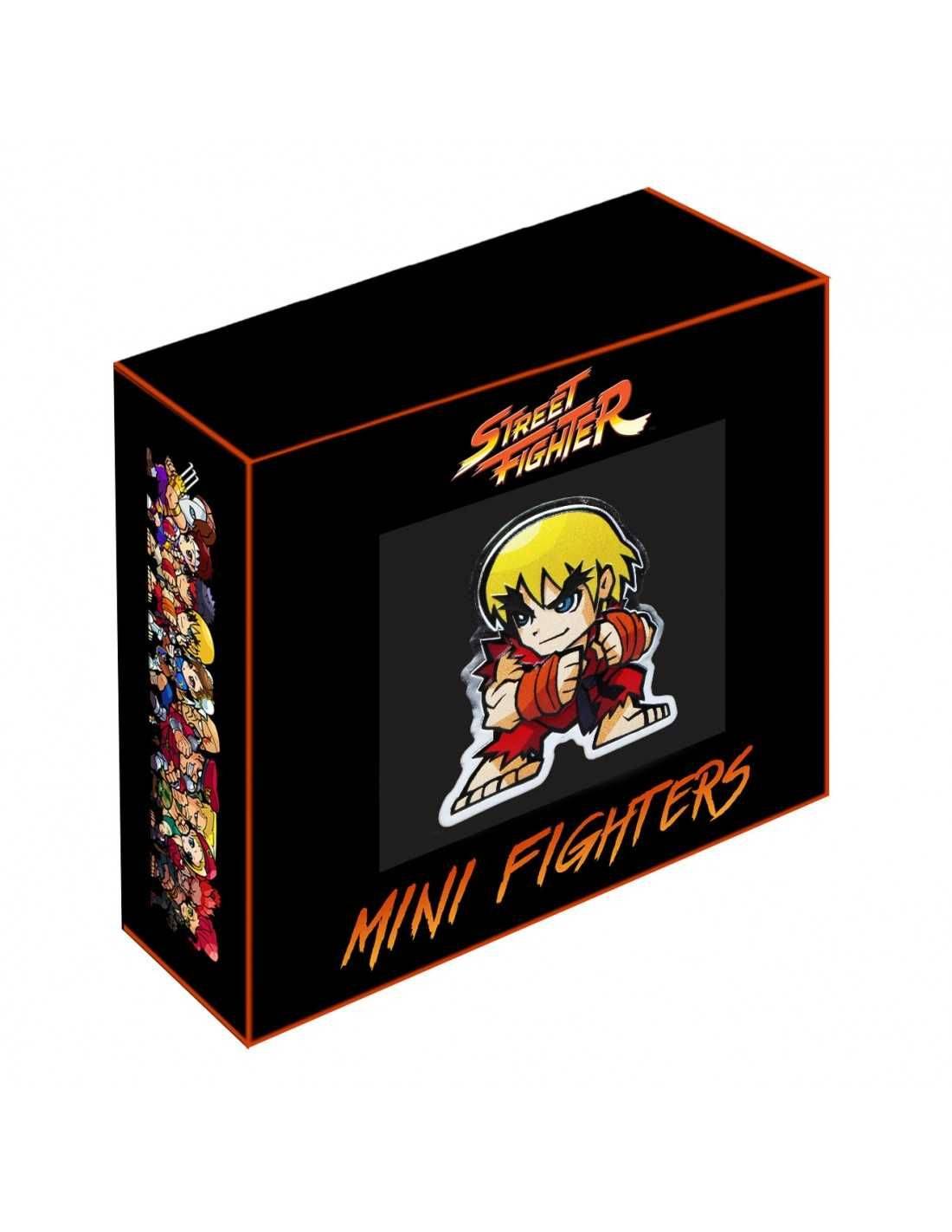 2021 Fiji Street Fighter – Ken 1 Oz Silver Proof